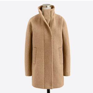 LAST CHANCE! J Crew Cacoon Funnel Neck Coat